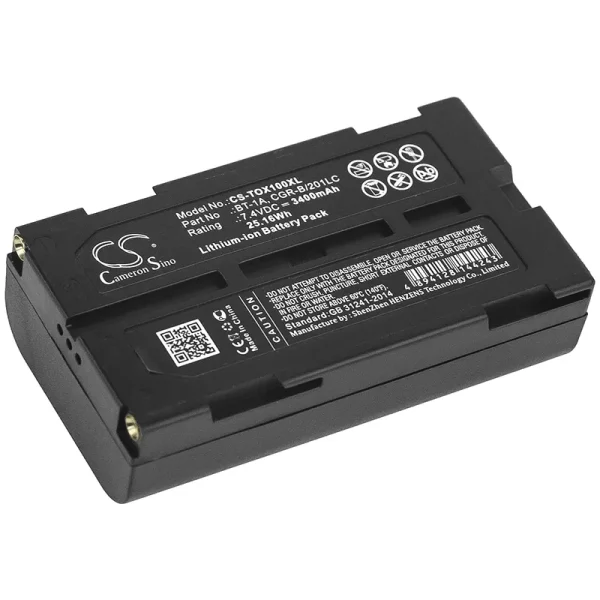 Topcon GP-SX1, SX-1 Series Replacement Battery 3400mAh / 25.16Wh - Image 3