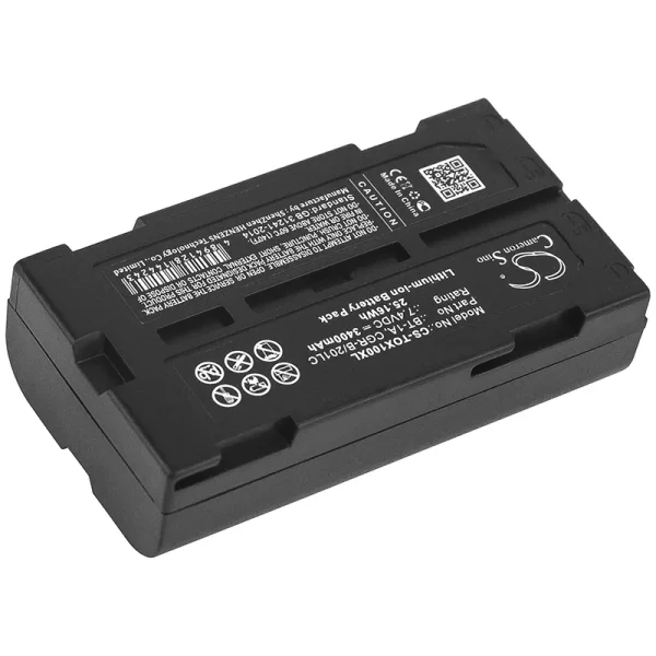 Topcon GP-SX1, SX-1 Series Replacement Battery 3400mAh / 25.16Wh - Image 2