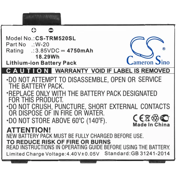 AT&T Mobile Hotspot Pro Series Replacement Battery 4750mAh / 18.29Wh