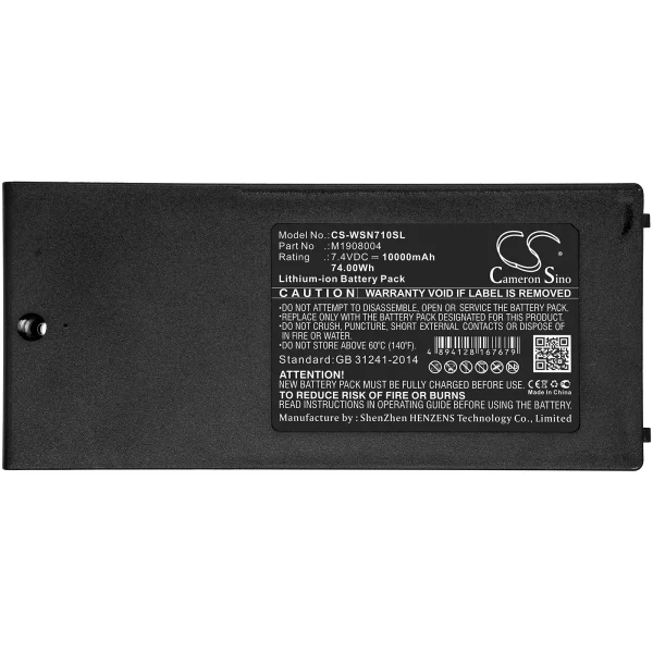 Owon MI-4 Pinpointers, MI-6 Pinpointers, WS1, WS2, WS3 Series Replacement Battery 10000mAh / 74.00Wh