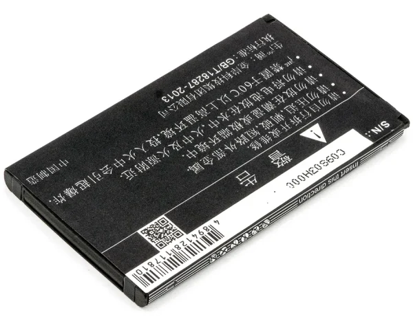 ZTE 303ZT, 305ZT, 306ZT, MF975, MF975S Series Replacement Battery 2500mAh / 9.25Wh - Image 3