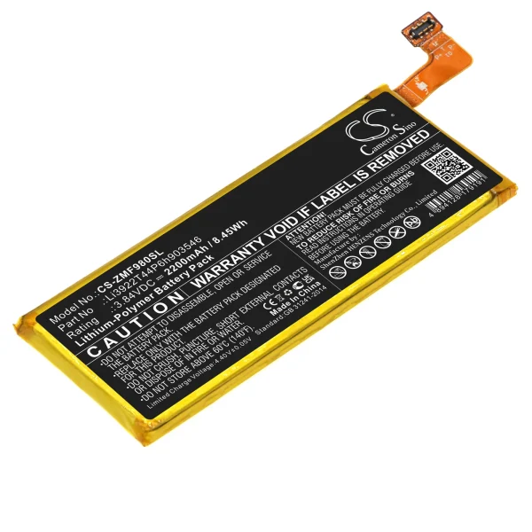 ZTE MF980, Tempo N9131, UFI MF980 Series Replacement Battery 2200mAh / 8.45Wh - Image 3