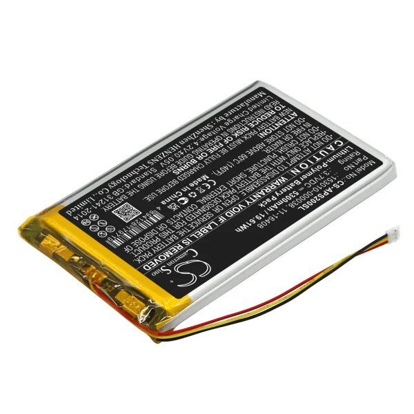 Appareo Stratus 2, Stratus 2S, Stratus 3, Series Replacement Battery 5300mAh / 19.61Wh - Image 2