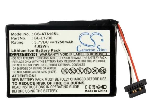 Airis T610, T620, T920, T920A Series Replacement Battery 1250mAh / 4.63Wh