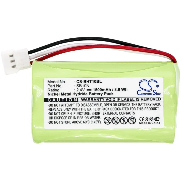 Nippon DS26H2-D, GT10B, SB10N Series Replacement Battery 1500mAh / 3.60Wh