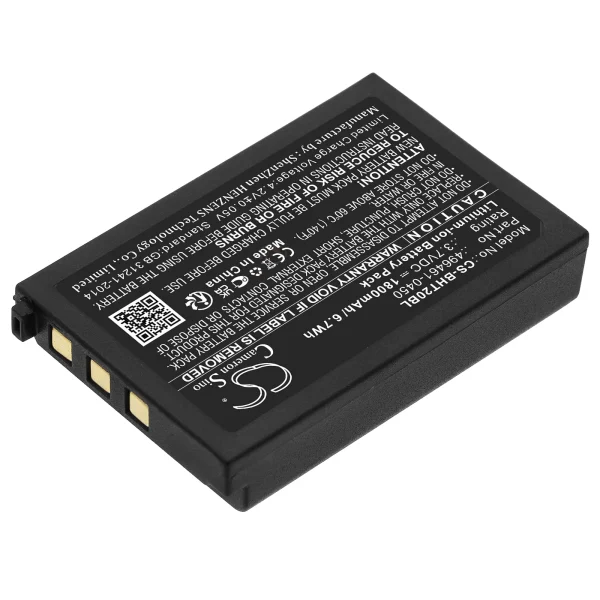 Nippon BHT-200, BHT-300, BHT-400, BT-20L, DS22L1-D Series Replacement Battery 1800mAh / 6.66Wh - Image 2