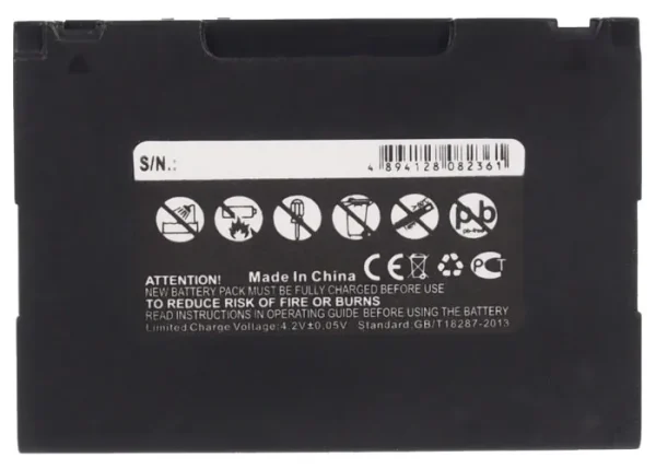 Blaupunkt Lucca 5.3 Series Replacement Battery 2400mAh/8.88Wh - Image 3