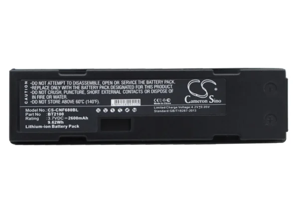 CINO 680BT, F680BT, F780BT Series Replacement Battery 2600mAh / 9.62Wh