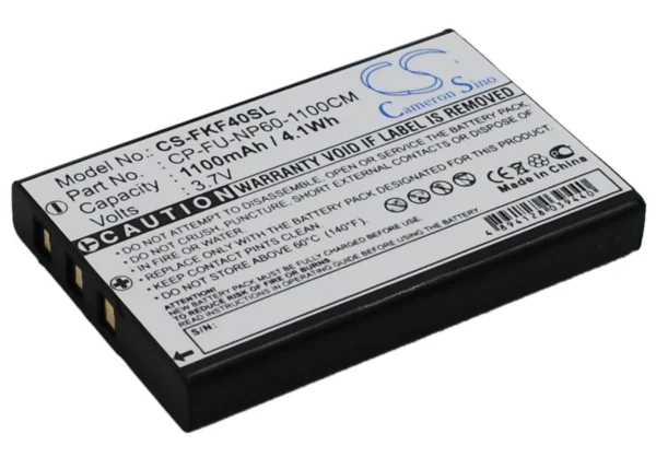 Falk CROSS, IBEX, IBEX 30, IBEX 40 Series Replacement Battery 1100mAh/4.07Wh - Image 3