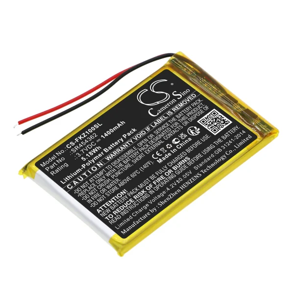 Falk FA Z10, NEO 620, NEO 620 LMU, NEO 640 Series Replacement Battery 1400mAh / 5.18Wh - Image 3