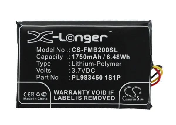 Falcom Mambo 2 Series Replacement Battery 1750mAh / 6.48Wh