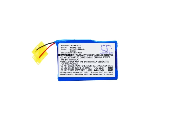 Garmin Foretrex 101, Foretrex 201 Series Replacement Battery 700mAh / 2.59Wh