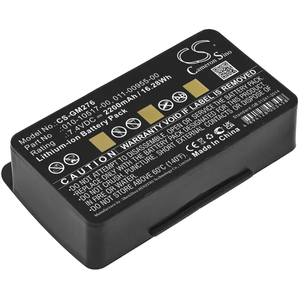 Garmin 010-00543-00, 100054300, 3580100054300, EGM478 Series Replacement Battery 2200mAh / 16.28Wh - Image 3