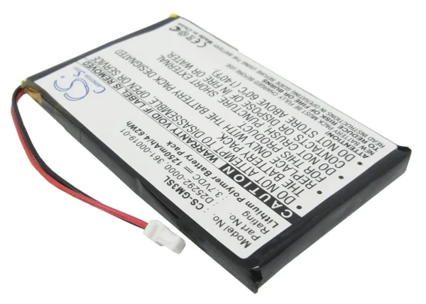 Garmin iQue M3, iQue M4 Series Replacement Battery 1250mAh - Image 3