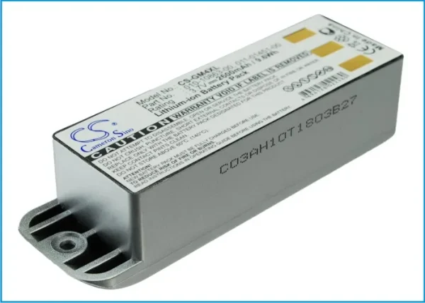 Garmin Zumo 400, Zumo 450, Zumo 500, Zumo 500 Deluxe Series Replacement Battery 2600mAh / 9.62Wh - Image 5