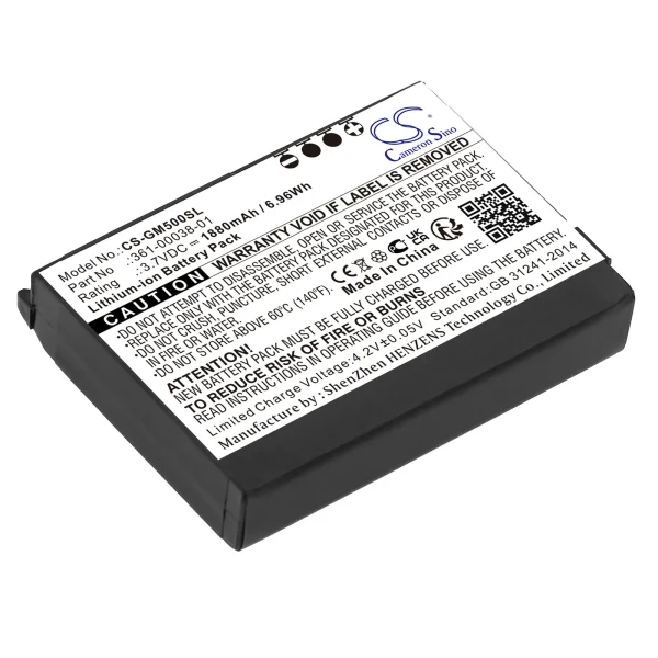 Garmin Aera 500, Aera 510, Aera 550, Aera 560 Series Replacement Battery 1880mAh / 6.96Wh - Image 2