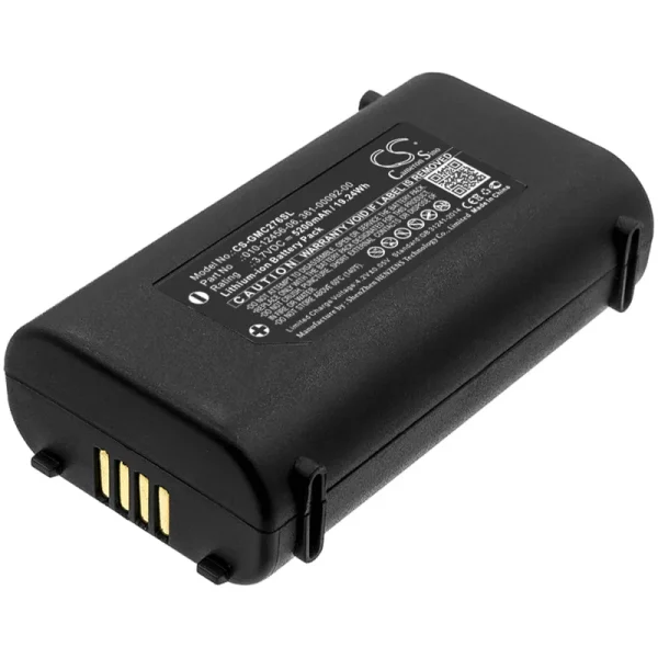 Garmin GPSMAP 276Cx Series Replacement Battery 5200mAh / 19.24Wh - Image 2