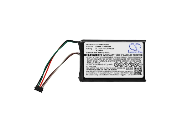 Garmin 010-01161-00, 010-020229-00, Edge 1000, Edge Explore Series Replacement Battery 1200mAh / 4.44Wh