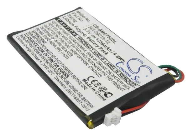 Garmin Edge 605, Edge 705 Series Replacement Battery 1250mAh / 4.63Wh - Image 5