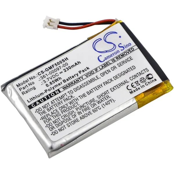 Garmin Approach S60, Fenix 5, Fenix 6X, Fenix 6X Pro Solar Series Replacement Battery 230mAh / 0.85Wh - Image 4