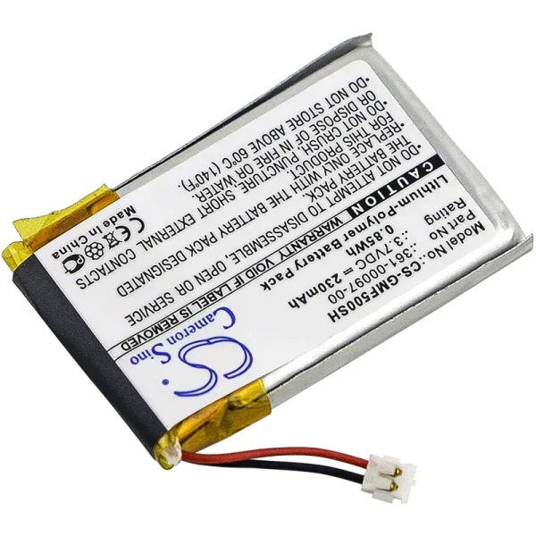 Garmin Approach S60, Fenix 5, Fenix 6X, Fenix 6X Pro Solar Series Replacement Battery 230mAh / 0.85Wh - Image 3