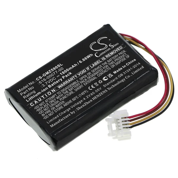 Garmin 010-01603-10, Zumo 590, Zumo 590LM, Zumo 595 Series Replacement Battery 1800mAh / 6.66Wh - Image 3