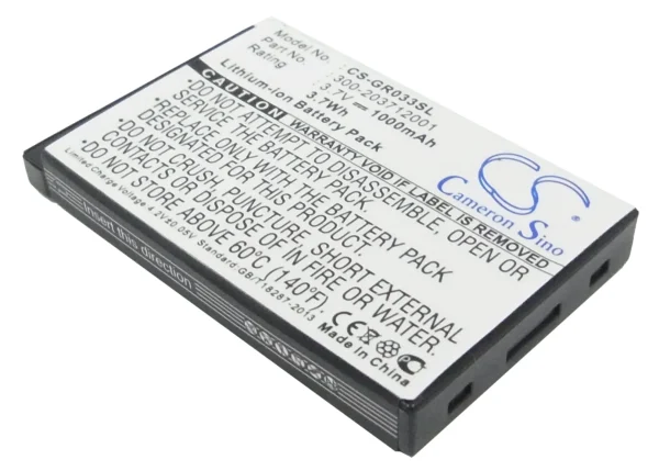 Rikaline 6030, GPS-6033 Series Replacement Battery 1000mAh - Image 3