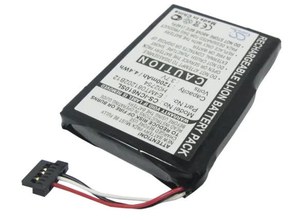 Navman N60i Navpix Series Replacement Battery 1200mAh / 4.44Wh - Image 5