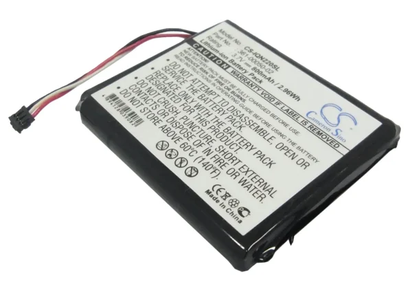 Garmin Nuvi 2200, Nuvi 2200LT, Nuvi 2240, Nuvi 2250 Series Replacement Battery 800mAh / 2.96Wh - Image 2