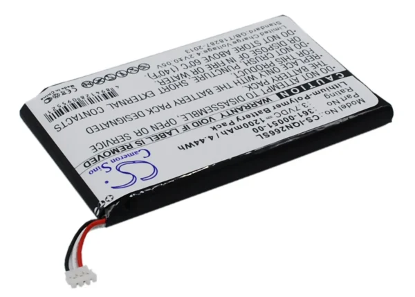 Garmin Nuvi 2460LMT, Nuvi 2595LM, Nuvi 2595LMT, Nuvi 2660LMT Series Replacement Battery 1200mAh / 4.44Wh - Image 3