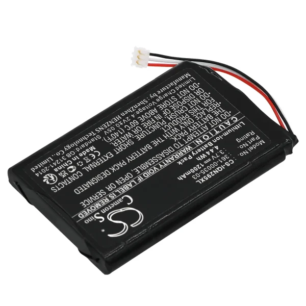 Garmin 010-01316-00, A3AVDG03, Nuvi 2405, Nuvi 2405LT Series Replacement Battery 1200mAh / 4.44Wh - Image 2