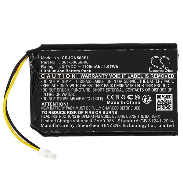 Mitac Mio Spirit 8500 LM Series Replacement Battery 1100mAh / 4.07Wh