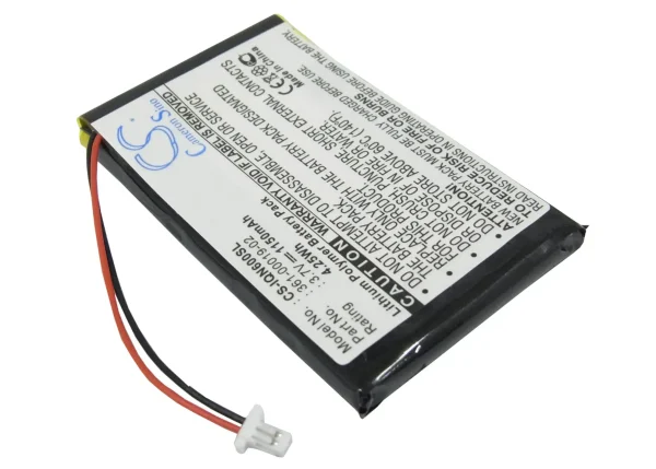 Garmin Nuvi 600, Nuvi 610, Nuvi 610T, Nuvi 650 Series Replacement Battery 1150mAh / 4.26Wh - Image 6