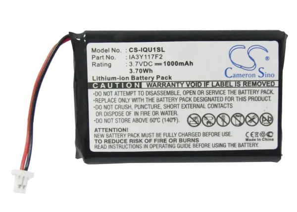 Garmin Quest Series Replacement Battery 1000mAh