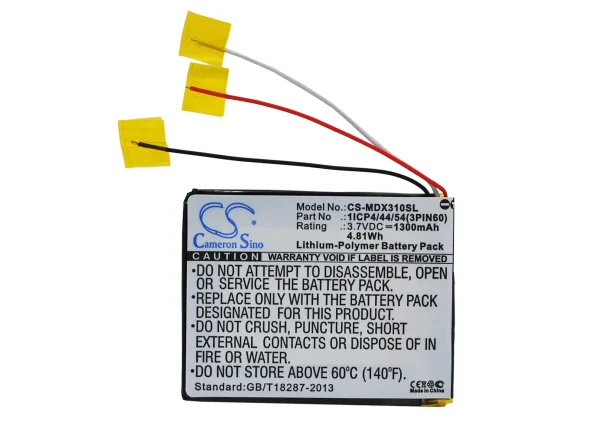 MODECOM MX3 HD Series Replacement Battery 1300mAh / 4.81Wh