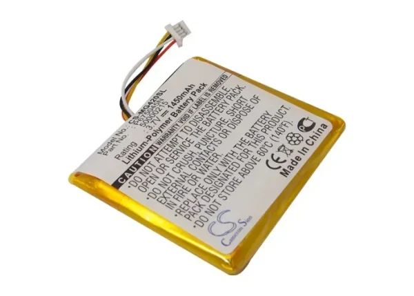 Typhoon MyGuide 4200, MyGuide 4228, MyGuide 4228WE, Series Replacement Battery 1450mAh - Image 2