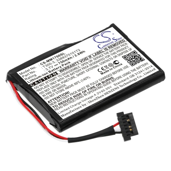 Magellan Maestro 1700 Series Replacement Battery 750mAh - Image 3