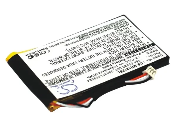 Magellan RoadMate 1212, RoadMate 1217, RoadMate 1220, RoadMate 1230 Series Replacement Battery 1100mAh - Image 2