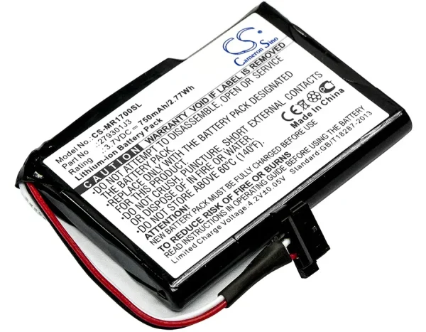 Magellan RoadMate 1700 Series Replacement Battery 750mAh - Image 3