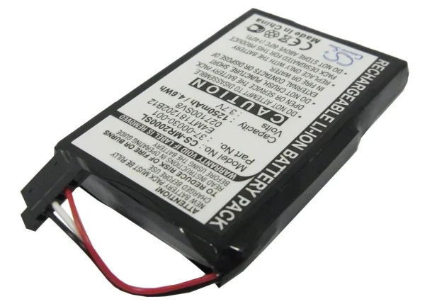 Magellan Maestro 3100, RoadMate 2000, RoadMate 2200T, RoadMate 2250T Series Replacement Battery 1250mAh / 4.63Wh - Image 3