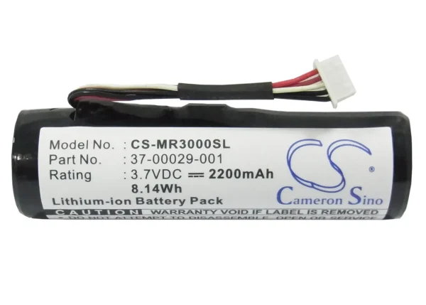 Magellan RoadMate 3000, RoadMate 3000T, RoadMate 3050T, RoadMate 3100 Series Replacement Battery 2200mAh