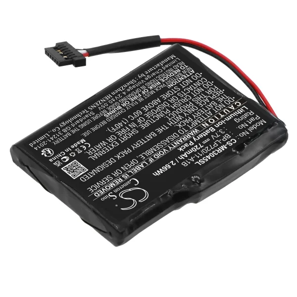 Becker Active 43 Talk, Active 43 Traffic, Active 43 Transit, Active 50 Series Replacement Battery 720mAh / 2.66Wh - Image 4