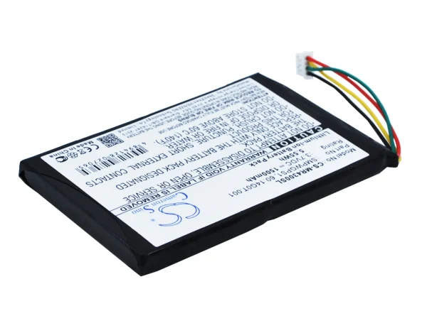 Magellan Maestro 4300, Maestro 4350, Maestro 4370, Series Replacement Battery 1500mAh / 5.55Wh - Image 4