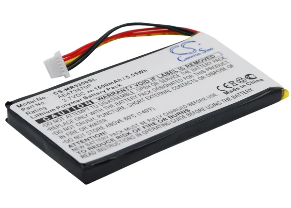 Magellan Maestro 5300, Maestro 5310, Maestro Elite 5340, Series Replacement Battery 1500mAh / 5.55Wh - Image 4