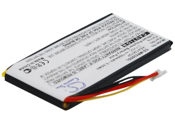 Magellan Maestro 5300, Maestro 5310, Maestro Elite 5340, Series Replacement Battery 1500mAh / 5.55Wh - Image 6