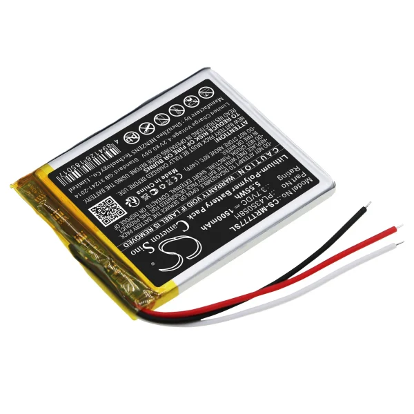 RoadMate 7771T-LMB, RM7771T-LMB Series Replacement Battery 1500mAh / 5.55Wh - Image 2