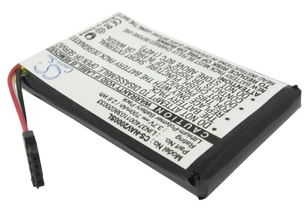 Navigon 20 Easy, 20 Plus Series Replacement Battery 700mAh - Image 3