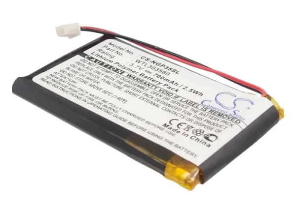 NavGear GT35, GT-35 3D, GT-35-128MB, Pearl Series Replacement Battery 700mAh / 2.59Wh - Image 2