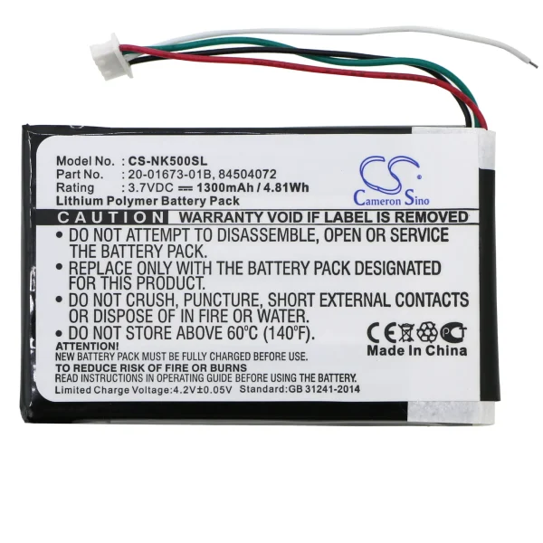 Nokia 500, PD-14 Series Replacement Battery 1300mAh/4.81Wh