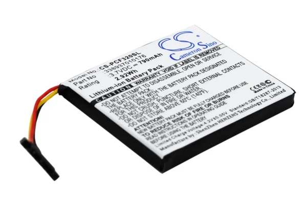 Pioneer AVIC-F AVIC-U, AVIC-F220, AVIC-F310BT, AVIC-F320BT Series Replacement Battery 790mAh / 2.92Wh - Image 4